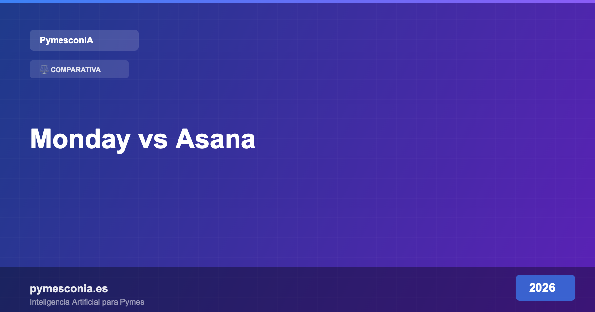Monday.com vs Asana para Pymes: Cuál Es Mejor para Gestionar Proyectos en 2026 3 Monday.com vs Asana para Pymes: Cuál Es Mejor para Gestionar Proyectos en 2026