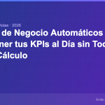 Informes de Negocio Automáticos con IA: Cómo Tener tus KPIs al Día sin Tocar una Hoja de Cálculo pymesconia-166